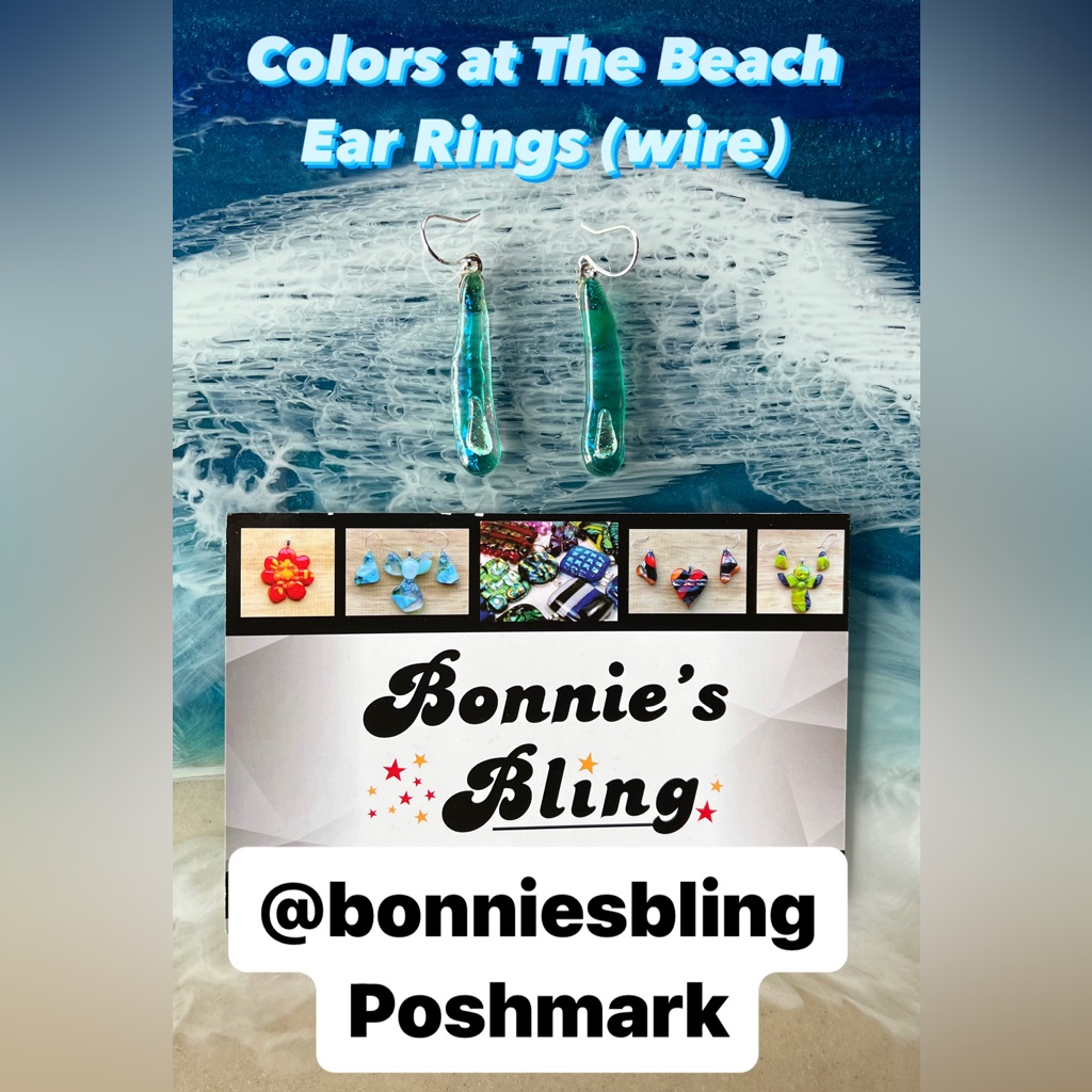 Bonnie’s Bling One Of A Kind Fused Glass Jewelry And Accessories To Wear.